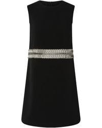 Pinko - Chain-Detail Mini Dress - Lyst