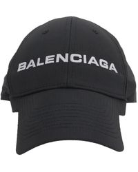 Balenciaga Crew Cap in Black | Lyst