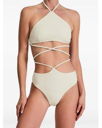 Devon Windsor - Cypress Wrap-Around Swimsuit - Lyst