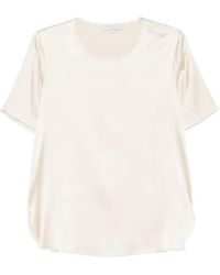 Antonelli - Creta Satin-Finish T-Shirt - Lyst
