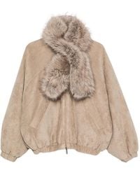 VALENTINI 1972 - Reversible Faux-Fur Jacket - Lyst