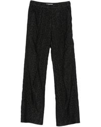 Cecilie Bahnsen - Begonia Floral-Jacquard Trousers - Lyst