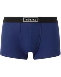 Versace - Bóxer De Canalé 90S Logo - Lyst