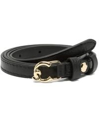 Coccinelle - Grained Buckle Belt - Lyst