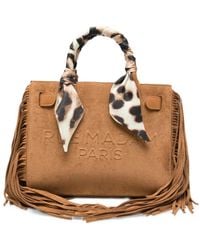 RUE MADAM PARIS - Mini Canyon Fringed Tote Bag - Lyst