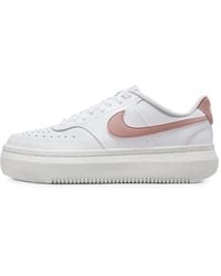 Nike - Court Vision Alta Lace-Up Sneakers - Lyst