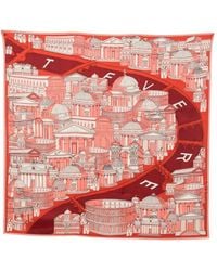 Inoui Edition - Architecture-Print Scarf - Lyst