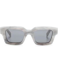 Off-White c/o Virgil Abloh - Virgil Rectangle-Frame Sunglasses - Lyst