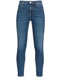Pinko - Sabrina Cotton-Blend Jeans - Lyst