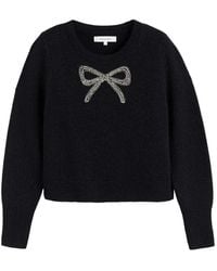 Chinti & Parker - Embellished Bow Cardigan - Lyst