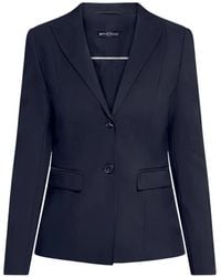 Betty Barclay - Notched-Lapels Single-Breasted Blazer - Lyst