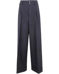 Ibrigu - Cuffed Pleated Trousers - Lyst