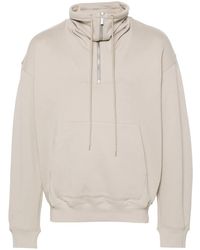 Helmut Lang - Funnel-Neck Sweatshirt - Lyst