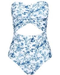DAZE DAYZ - Maillot De Bain Lavienbleu À Fleurs - Lyst