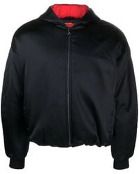 Ferrari - Hooded Bomber Jacket - Lyst
