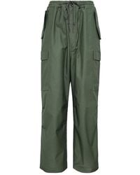 Junya Watanabe - Broek Met Cargo Zak Van Urethaan - Lyst