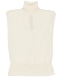 Rick Owens - Haut Côtelé À Col Roulé - Lyst