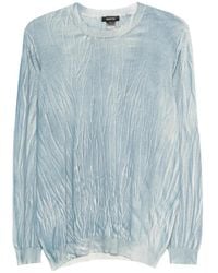 Avant Toi - Strukturierter Strickpullover - Lyst