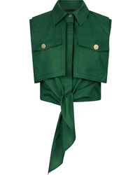 Liu Jo - Camisa corta con botones - Lyst