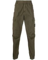 Stone Island - Cargohose mit Kompass-Patch - Lyst