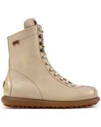 Camper - Pelotas Ariel Lace-Up Ankle Boots - Lyst