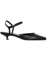 Aeyde - Colette 35Mm Pointed-Toe Leather Pumps - Lyst