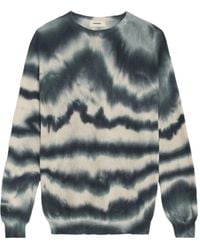 A PAPER KID - Sweater Met Tie-Dye Print - Lyst