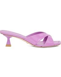 Stuart Weitzman - Miami Xcurve Sandalen mit Cut-Outs 50mm - Lyst