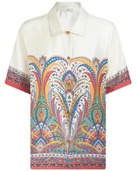 Etro - Silk Shirt - Lyst