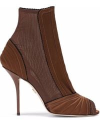 Designer Peep Toe Booties for Women 