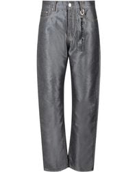 DARKPARK - Glanzende Straight Jeans - Lyst