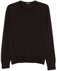 Tom Ford - Crew-Neck Cashmere-Blend Sweater - Lyst