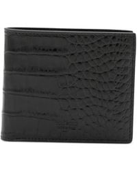 Tom Ford - Portemonnaie Mit Kroko-Optik - Lyst