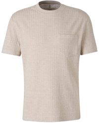 Brunello Cucinelli - T-Shirt En Maille Nervurée - Lyst