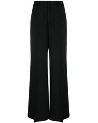 P.A.R.O.S.H. - Lungo Pressed-crease Wide-leg Trousers - Lyst