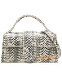 Jacquemus - Le Bambino Snake-Print Tote Bag - Lyst
