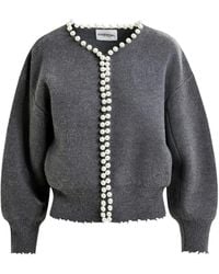 Essentiel Antwerp - Vest Verfraaid Met Parels - Lyst