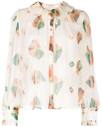 Ulla Johnson - Pippa Silk Blouse - Lyst