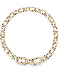 Nouvel Heritage - Try Me Diamond And Enamel Necklace - Lyst