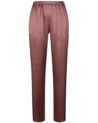 Antonelli - Broek Met Elastische Tailleband - Lyst