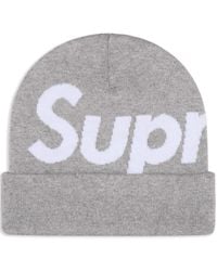 Supreme - Berretto Con Logo A Intarsi - Lyst