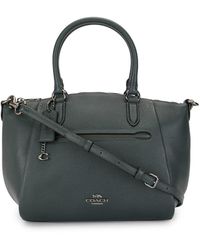 coach aidy leather satchel