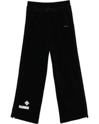 Musium Div. - Logo-Appliqué Corduroy Trousers - Lyst
