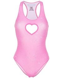 Vetements - Heart Cut-out Swimsuit - Lyst