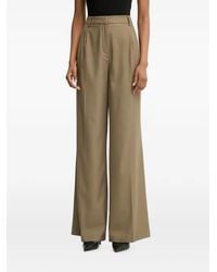 Morgan - Pleated Wide-Leg Trousers - Lyst