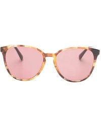 Longchamp - Tortoiseshell-Effect Cat-Eye Sunglasses - Lyst