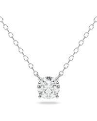 Diamond Essentials - Lobster-Clasp-Fastening Diamond Necklace - Lyst