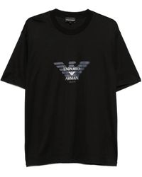 Emporio Armani - Logo T-Shirt - Lyst