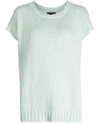 Eileen Fisher - Round-neck Knitted Top - Lyst