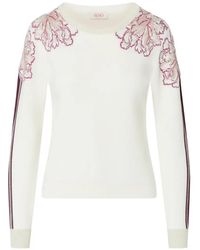 Liu Jo - Pullover Mit Jacquard - Lyst
